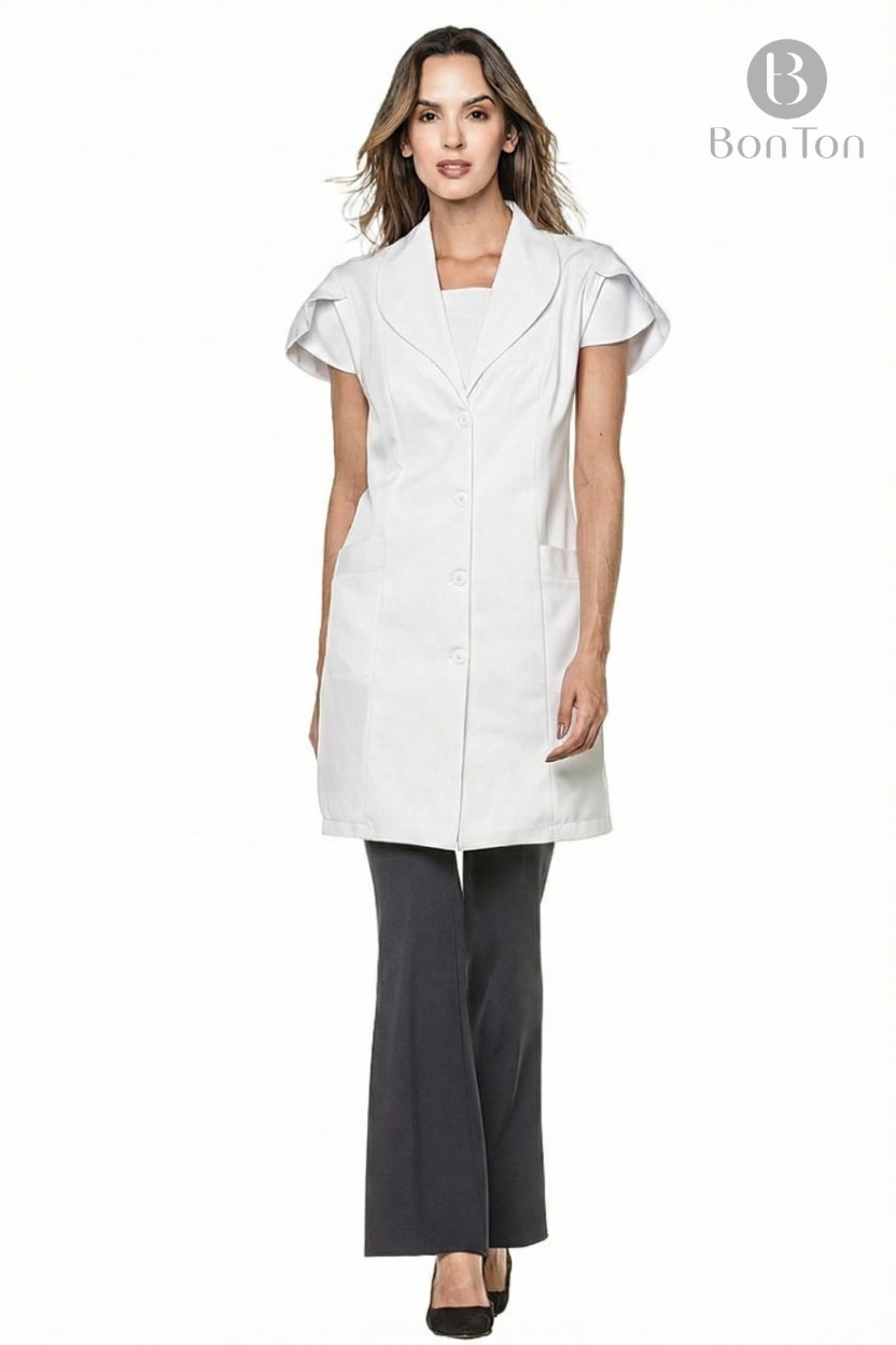 Jaleco Manga Curta Tulipa