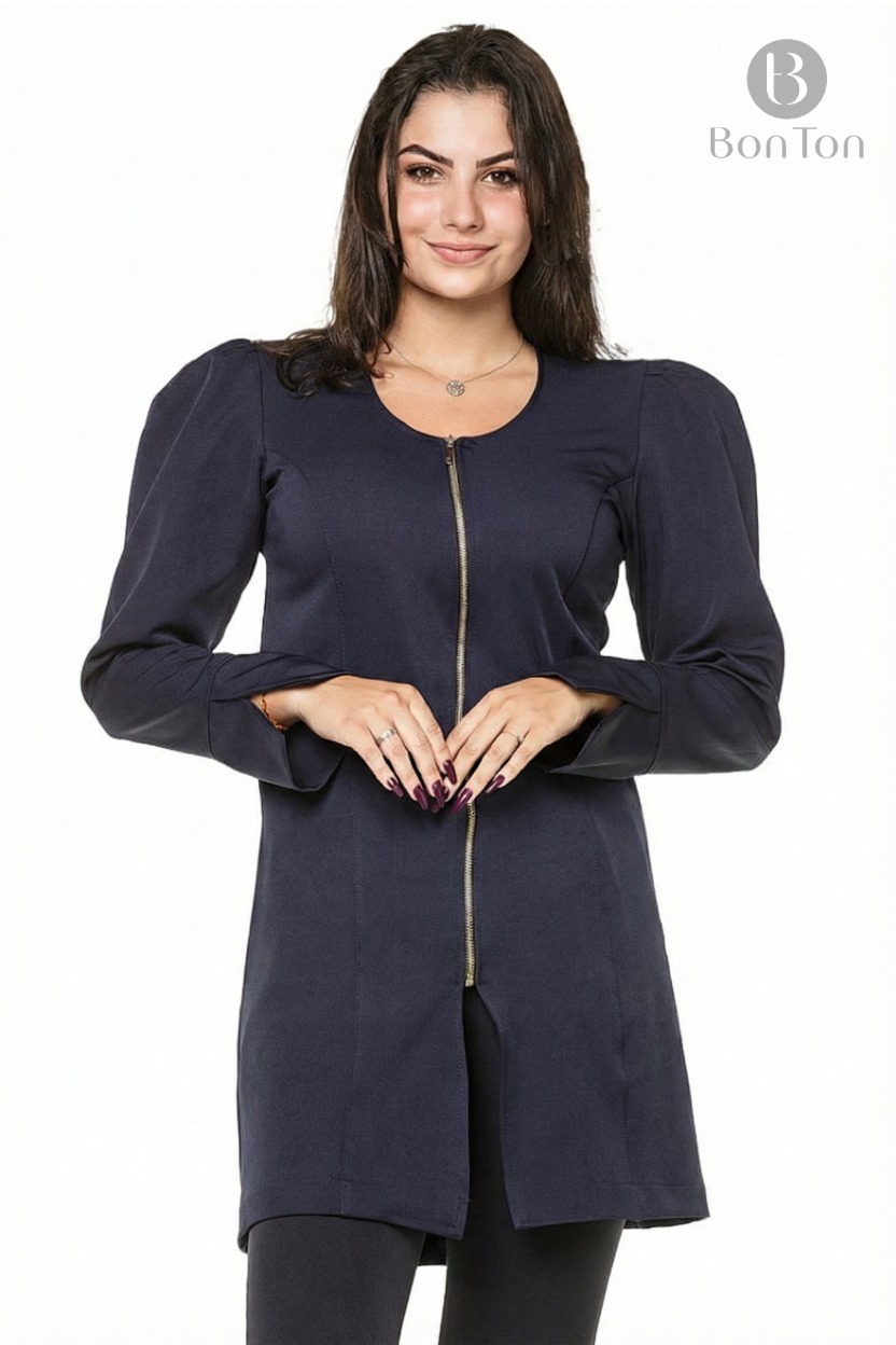 Jaleco Acinturado Manga Longa