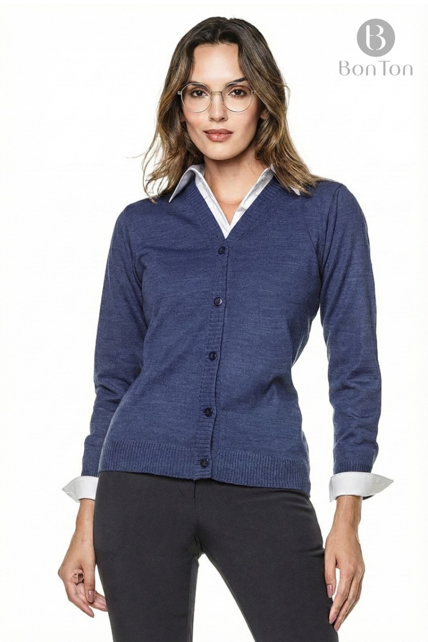Cardigan Decote em V