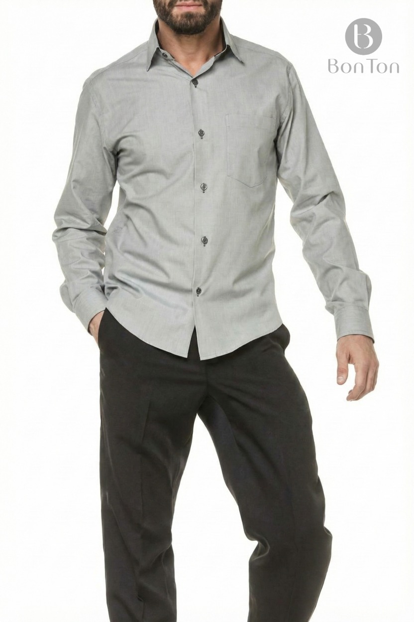 Camisa Manga Longa Social - Padrão Camisaria